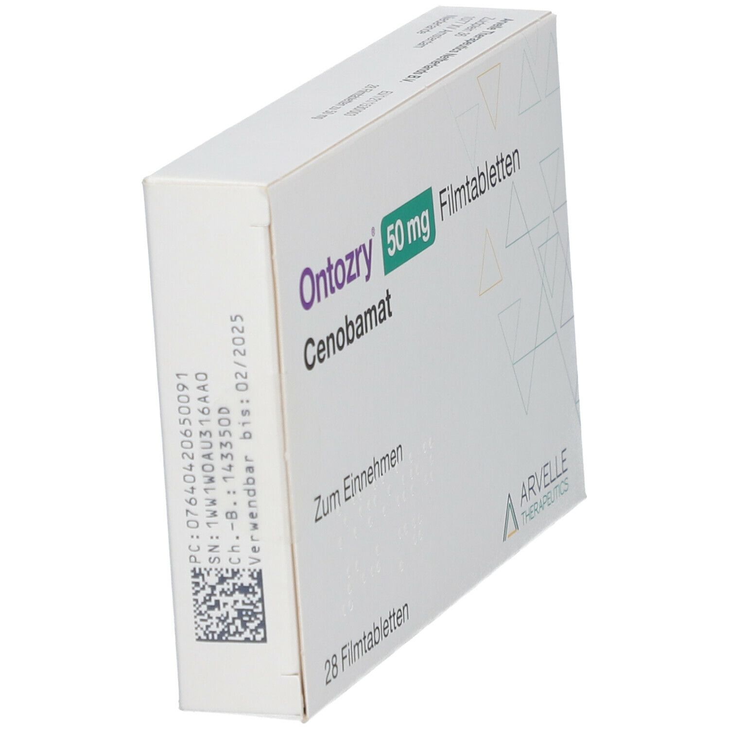 Ontozry 50 mg Filmtabletten 28 St