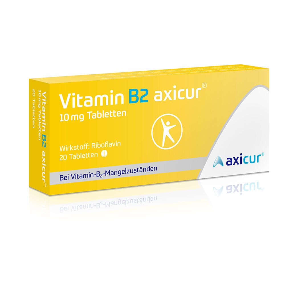 Vitamin B2 axicur® 10 mg