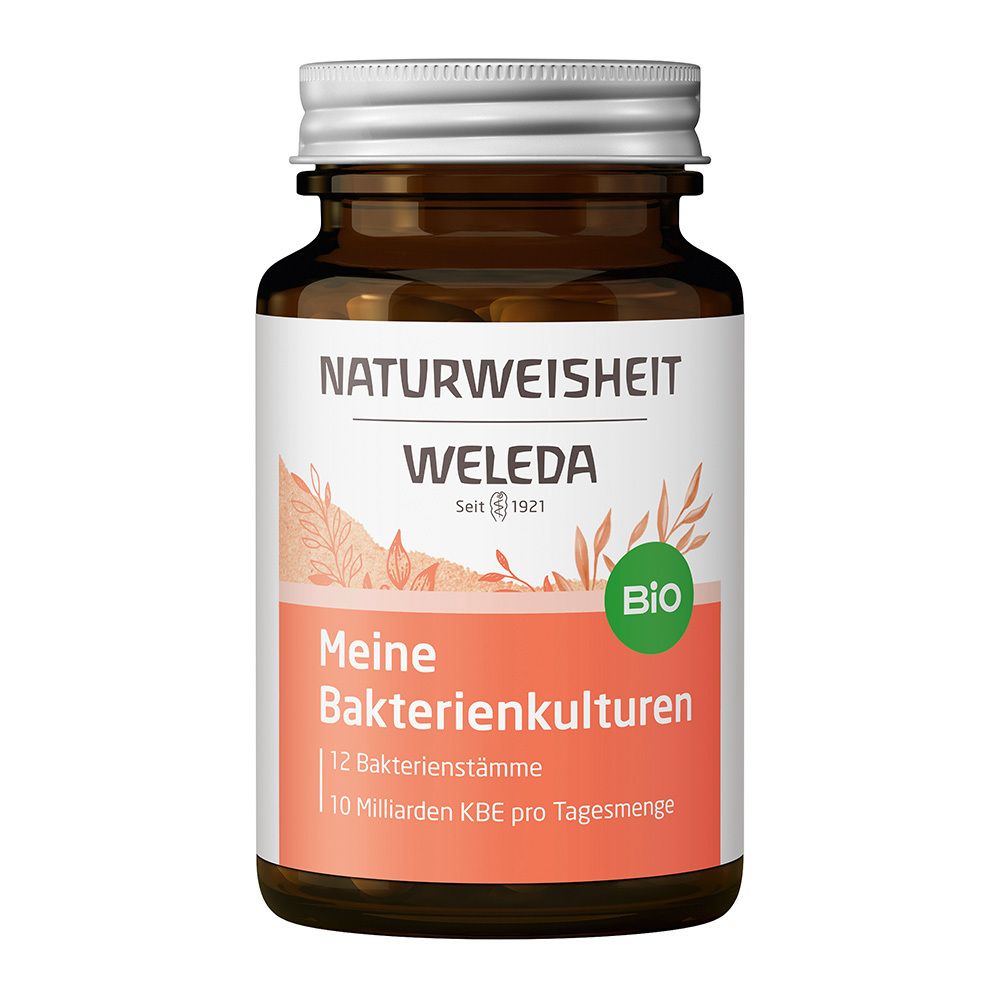 Weleda Naturweisheit Meine Bakterienkulturen Kaps. 40 St Kapseln