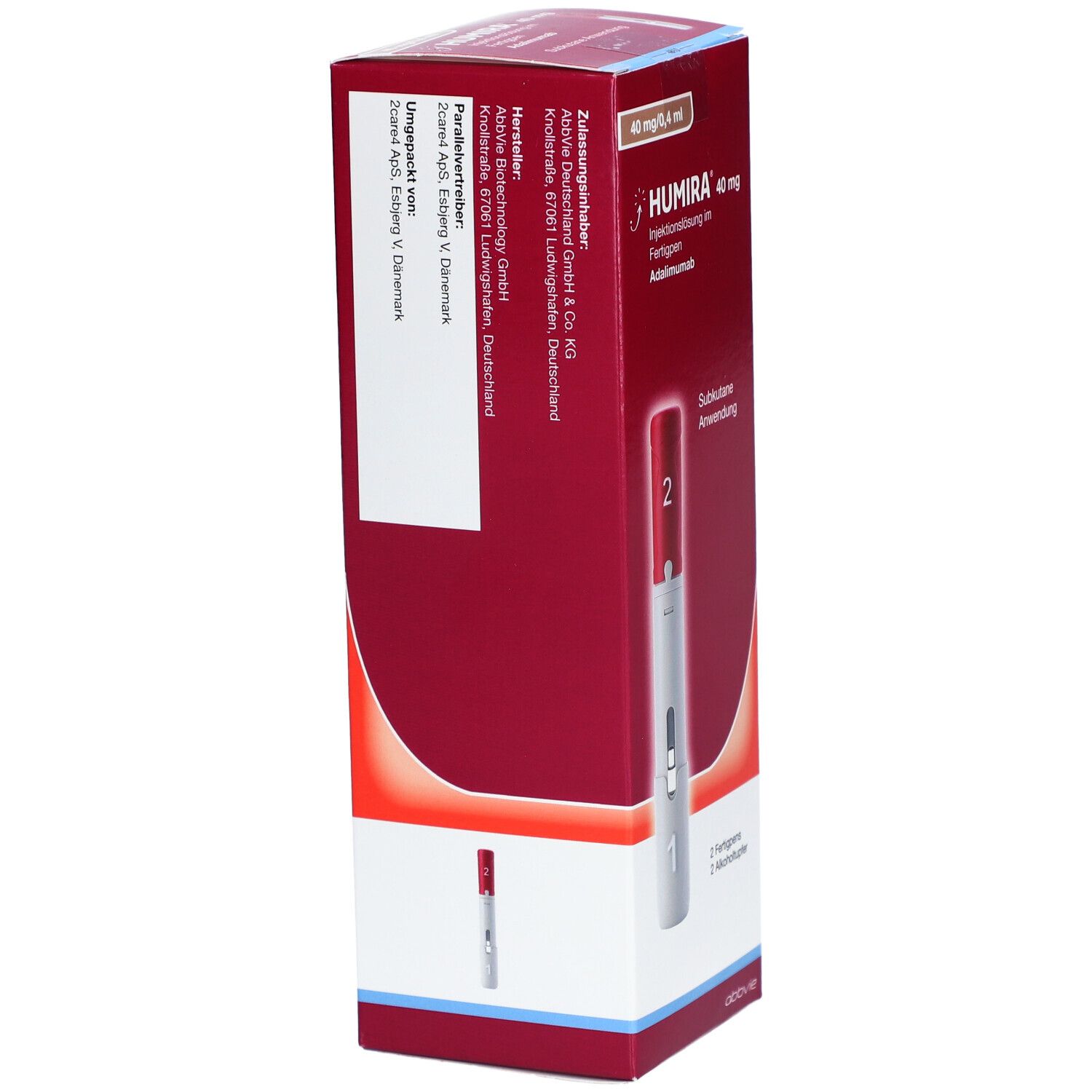 Humira 40 mg/0,4 ml Injektionslösung im Fertigpen 2 St