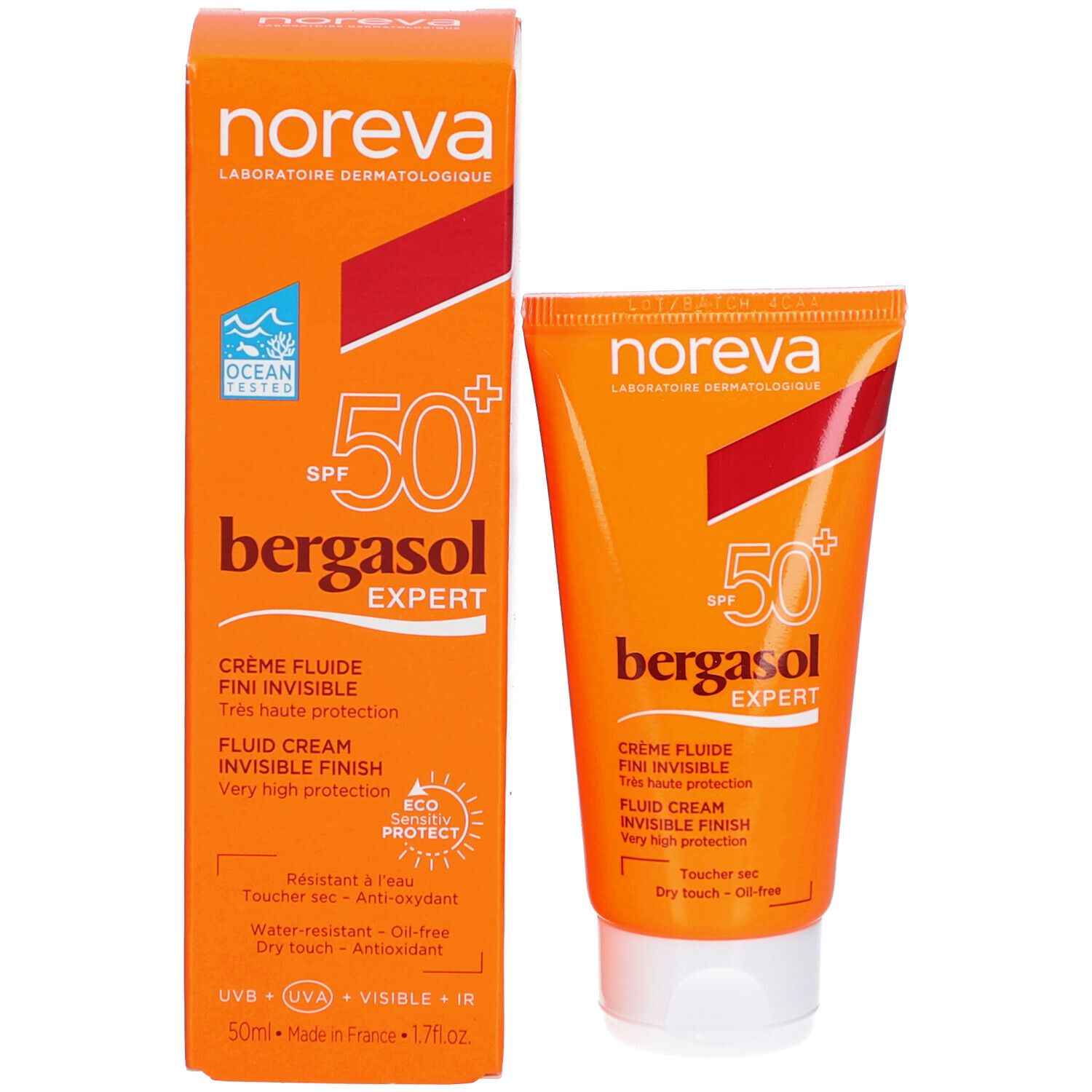 Noreva Bergasol Expert Crème Fluide SPF 50+
