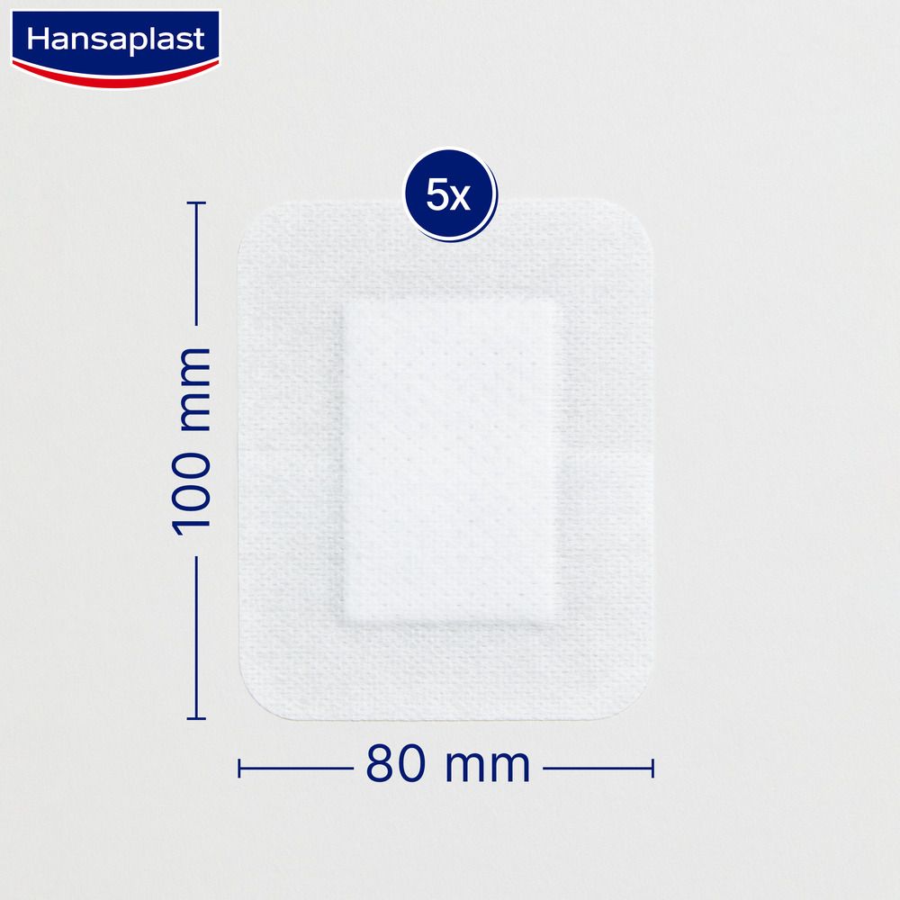 HansaplastUltra Sensitive XXL, 8 x 10 cm