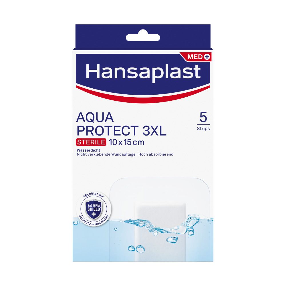 Hansaplast AQUA PROTECT 3XL, 10 cm x 15 cm