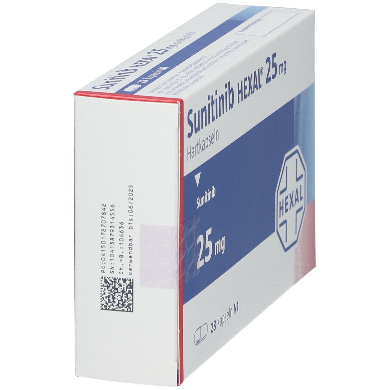 Sunitinib Hexal 25 mg Hartkapseln 28 St