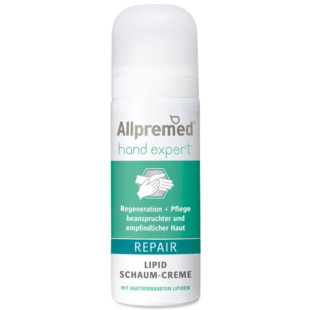 Allpremed® hand expert Lipid Schaum-Creme REPAIR