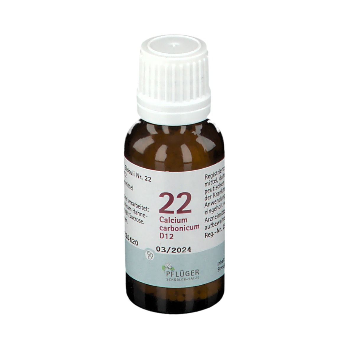 Pflüger Nr.22 Calcium Carbonicum D 12