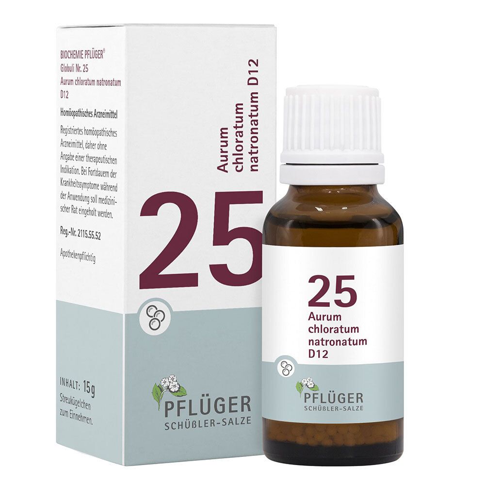 BIOCHEMIE PFLÜGER® Nr. 25 Aurum chloratum natronatum D12