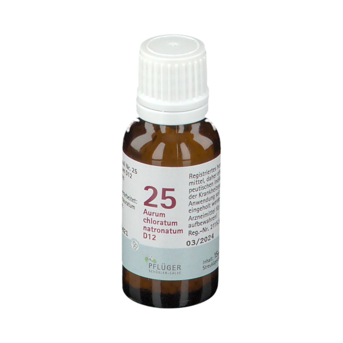 BIOCHEMIE PFLÜGER® Nr. 25 Aurum chloratum natronatum D12