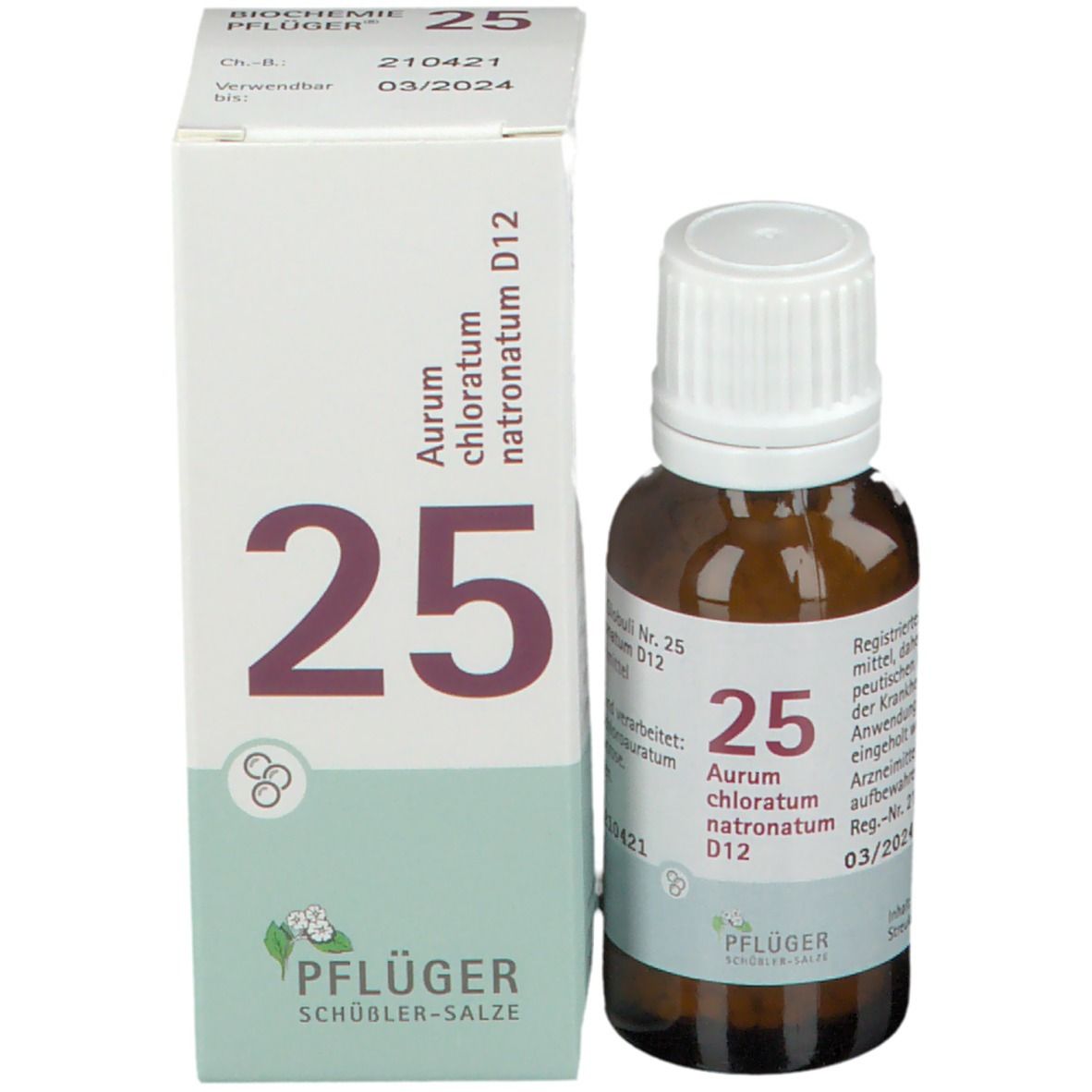 BIOCHEMIE PFLÜGER® Nr. 25 Aurum chloratum natronatum D12
