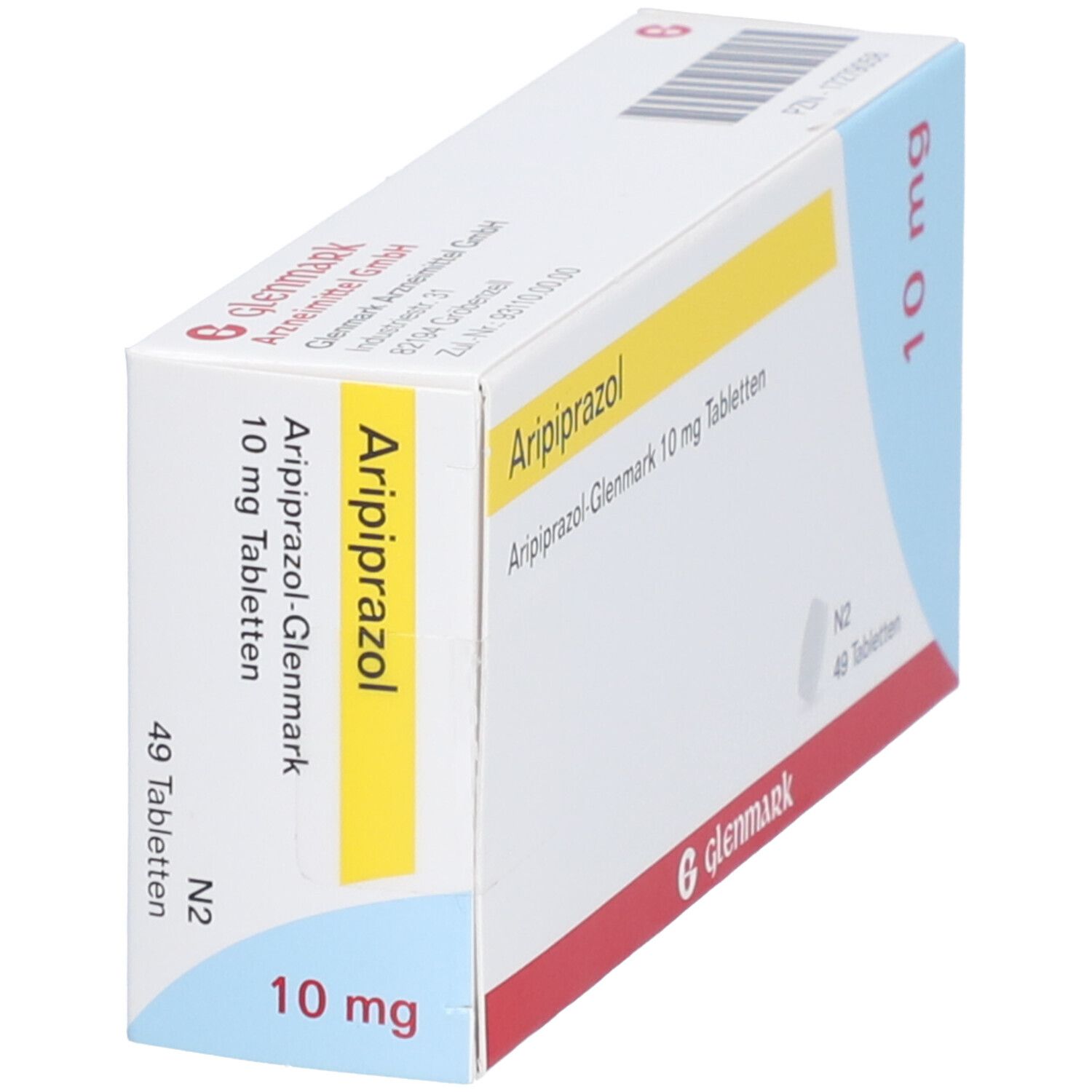 ARIPIPRAZOL-Glenmark 10 mg Tabletten 49 St