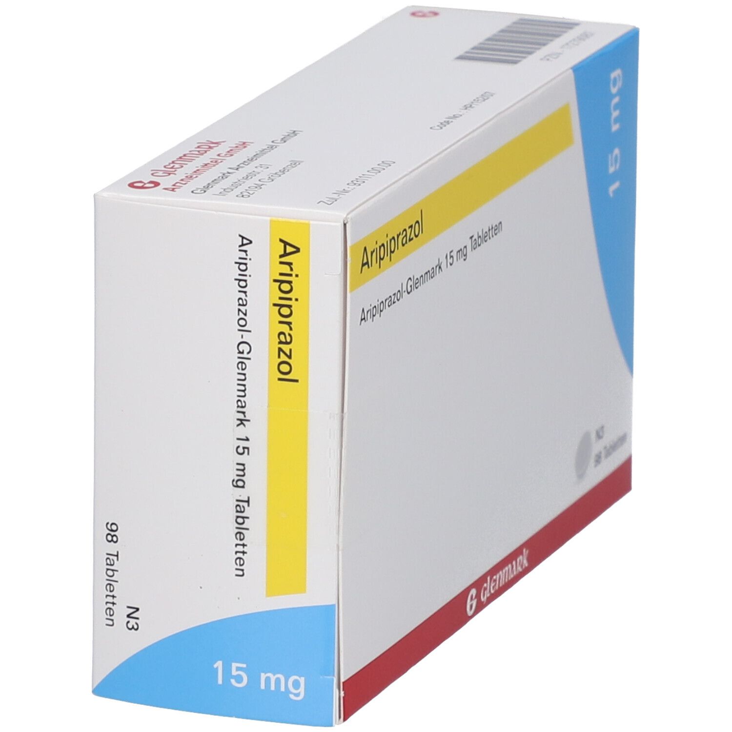 ARIPIPRAZOL-Glenmark 15 mg Tabletten 98 St