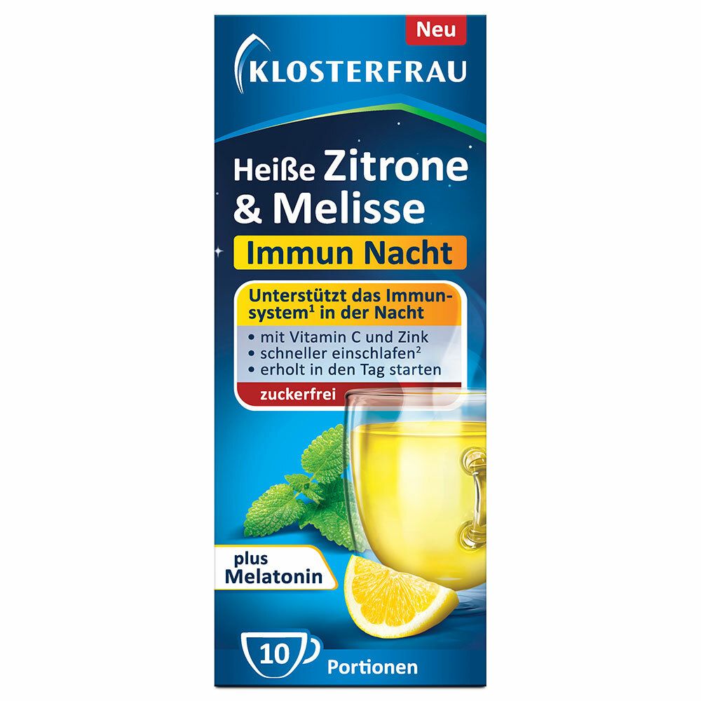 KLOSTERFRAU Heiße Zitrone & Melisse Immun Nacht