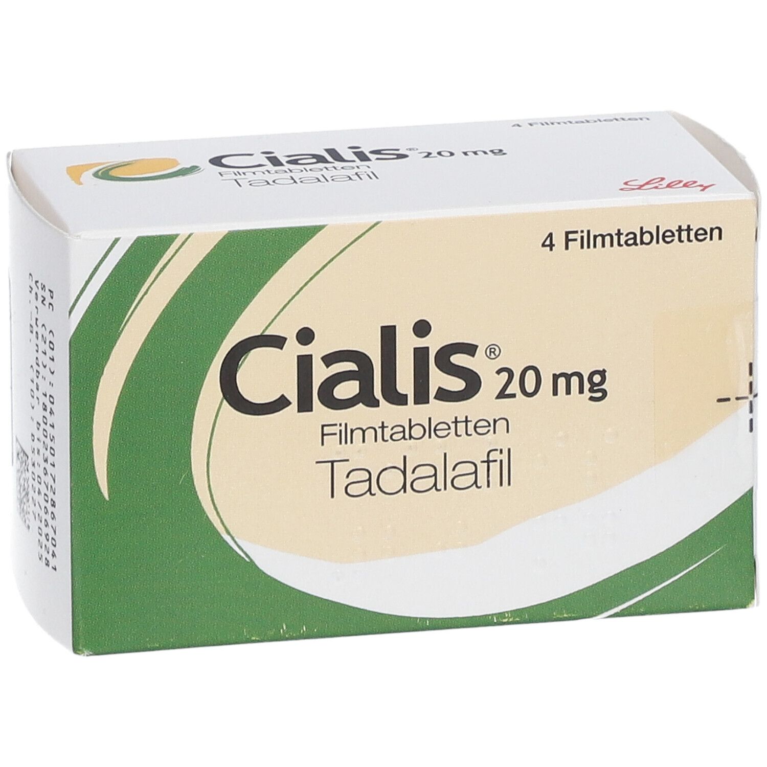 Cialis 20 Mg Filmtabletten 4 St Mit Dem E Rezept Kaufen Shop Apotheke