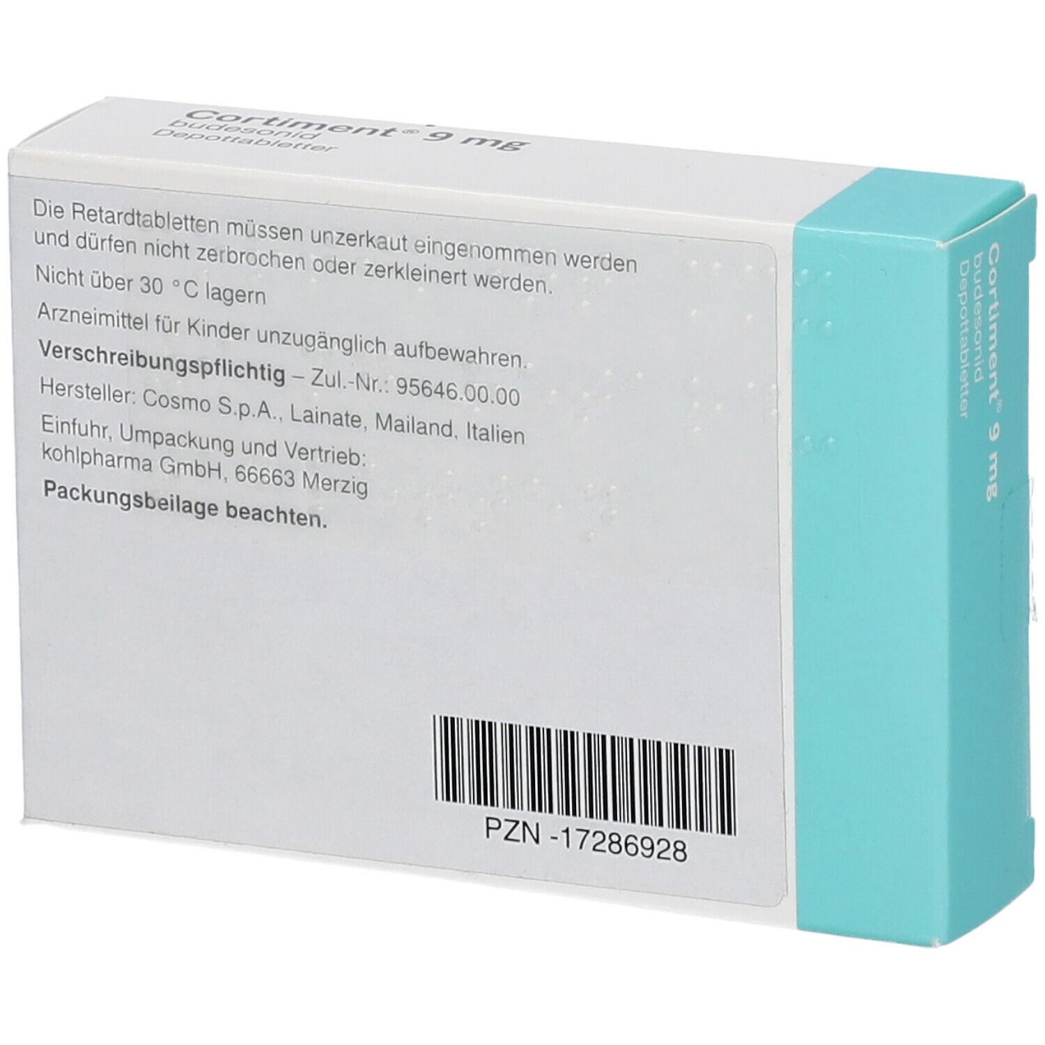 CORTIMENT MMX 9 mg Retardtabletten