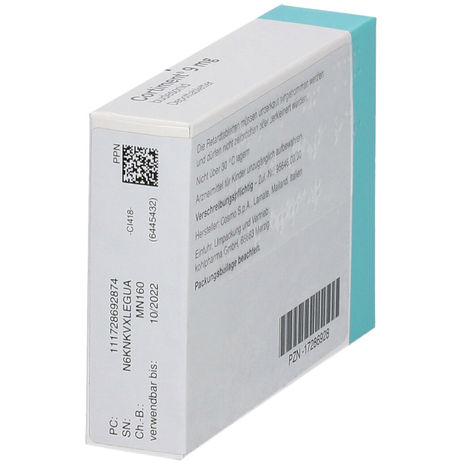 CORTIMENT MMX 9 mg Retardtabletten