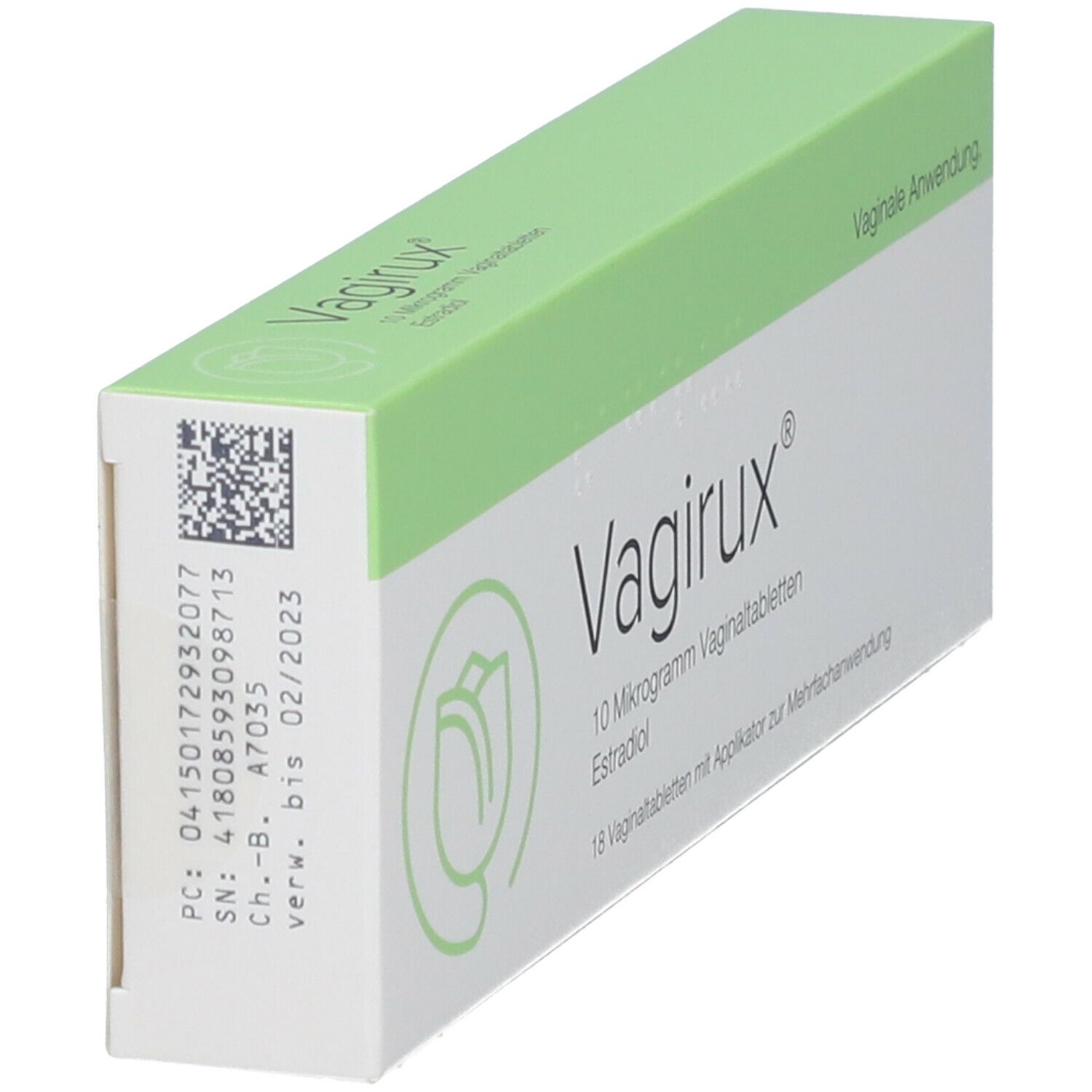 Vagirux 10 Mikrogramm Vaginaltabletten 18 St