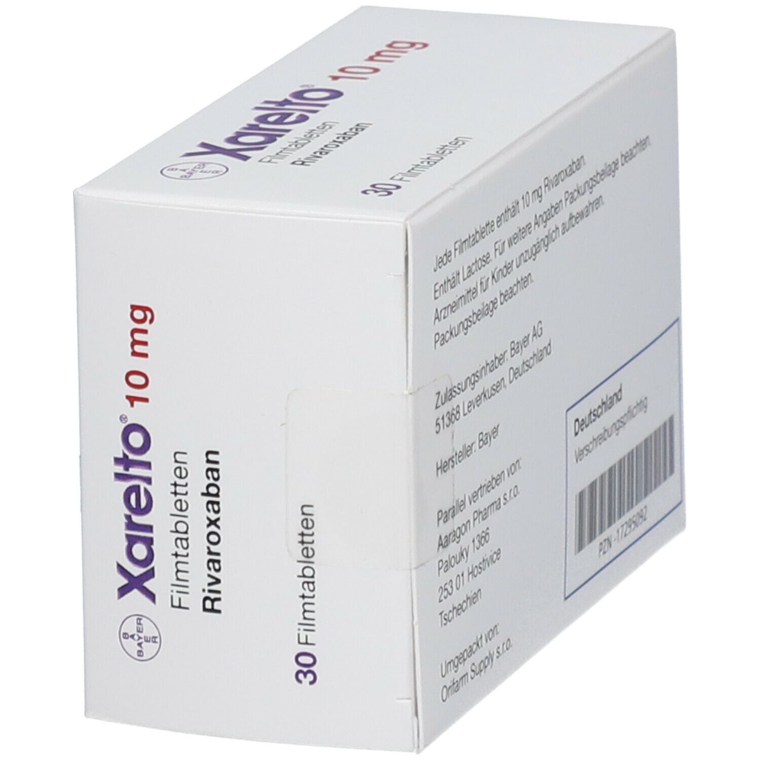 XARELTO 10 mg Filmtabletten