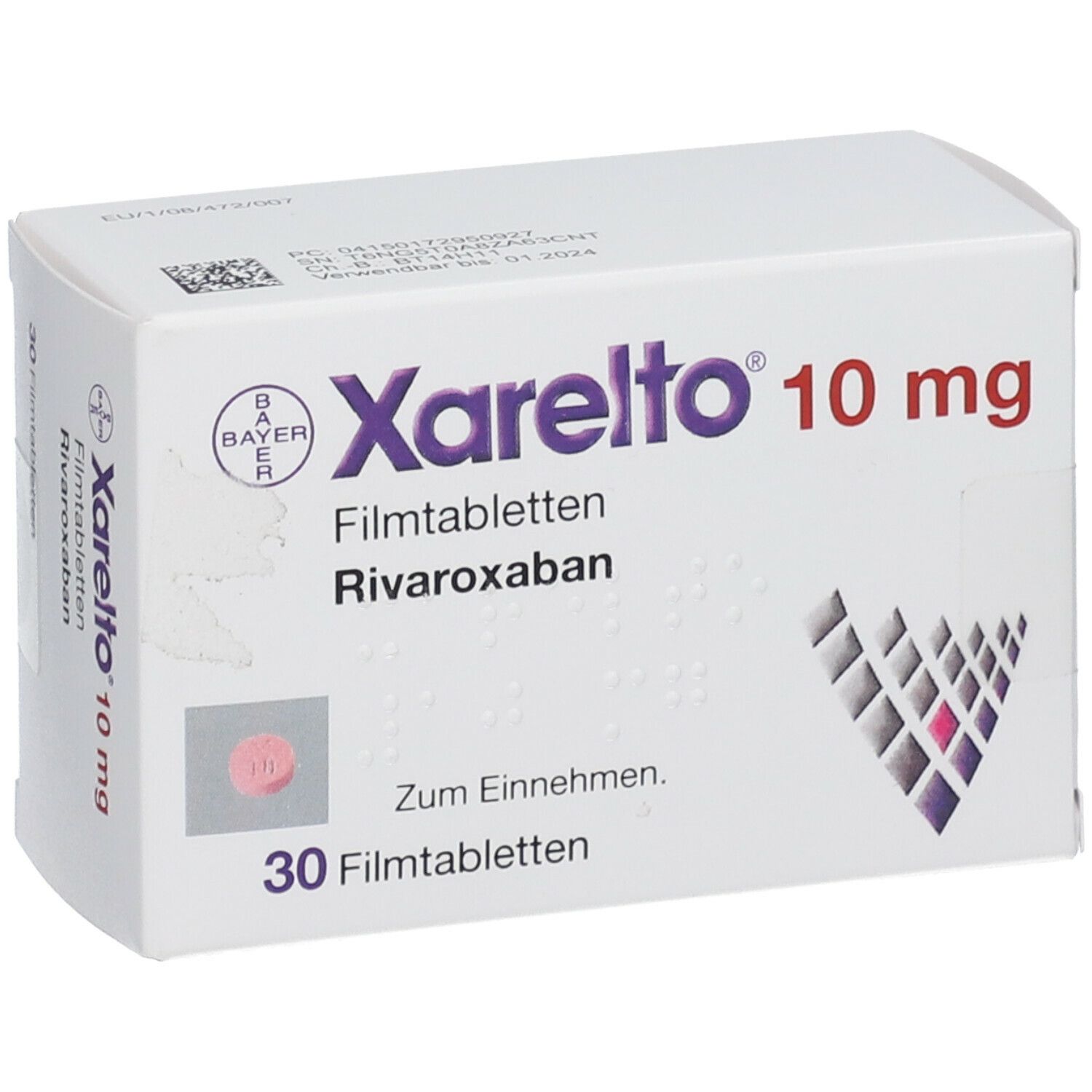 XARELTO 10 mg Filmtabletten