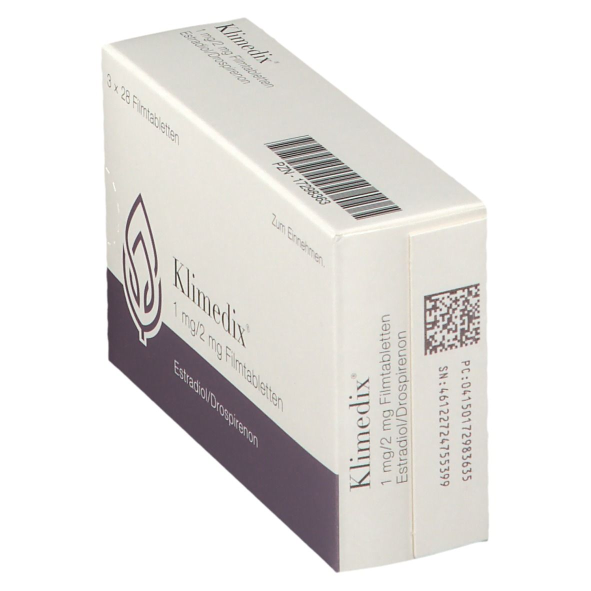 Klimedix 1 mg/2 mg Filmtabletten 3x28 St