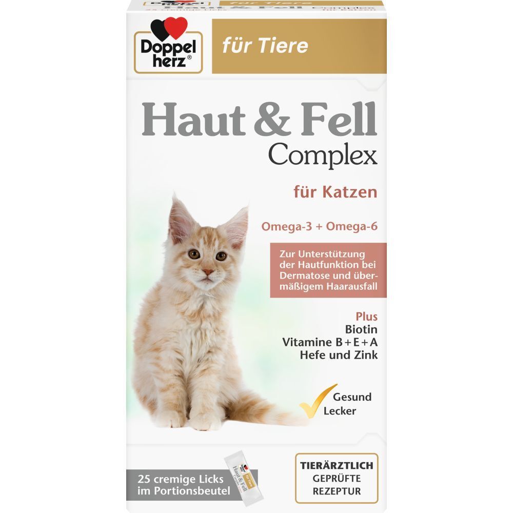 Doppelherz® für Tiere Haut & Fell Complex für Katzen