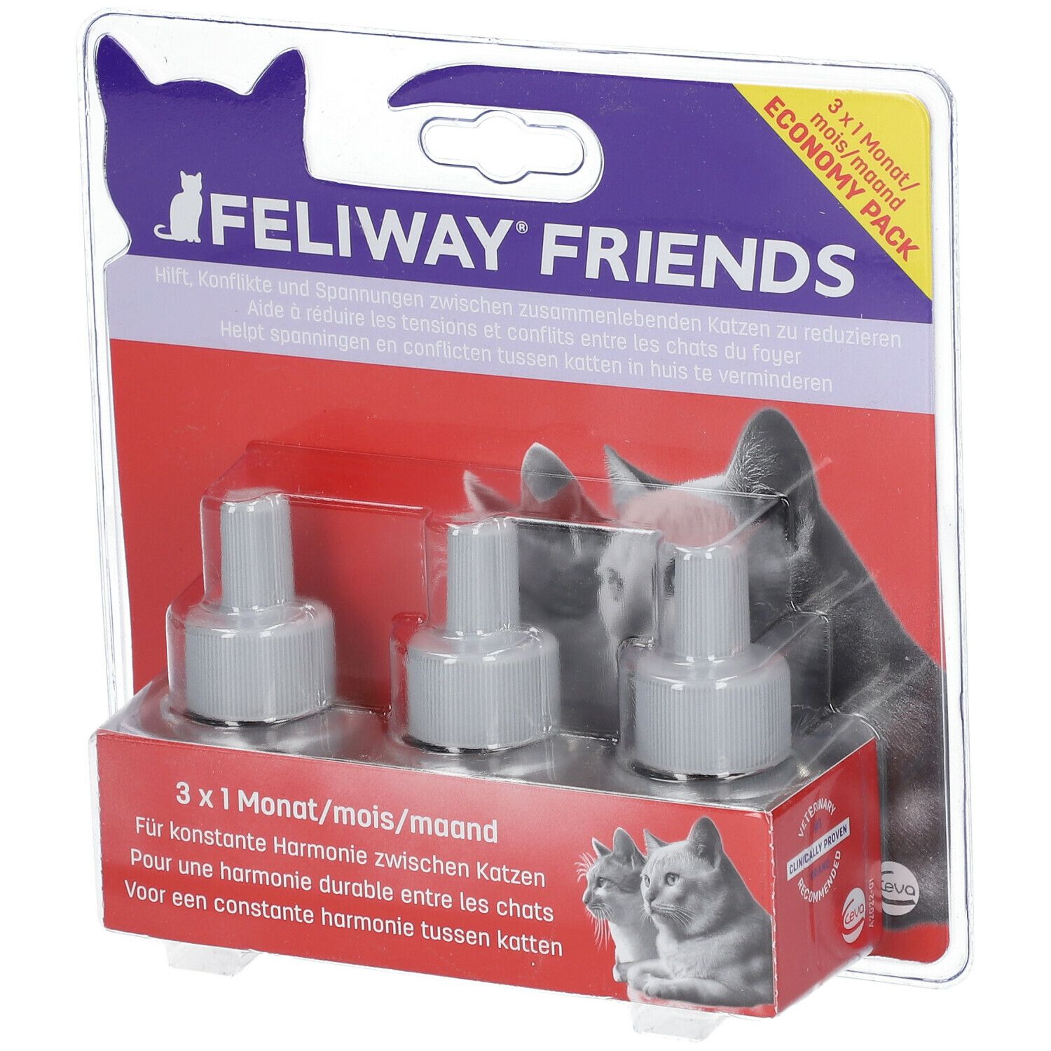 FELIWAY® Friends 3 Ricariche 3x48 ml