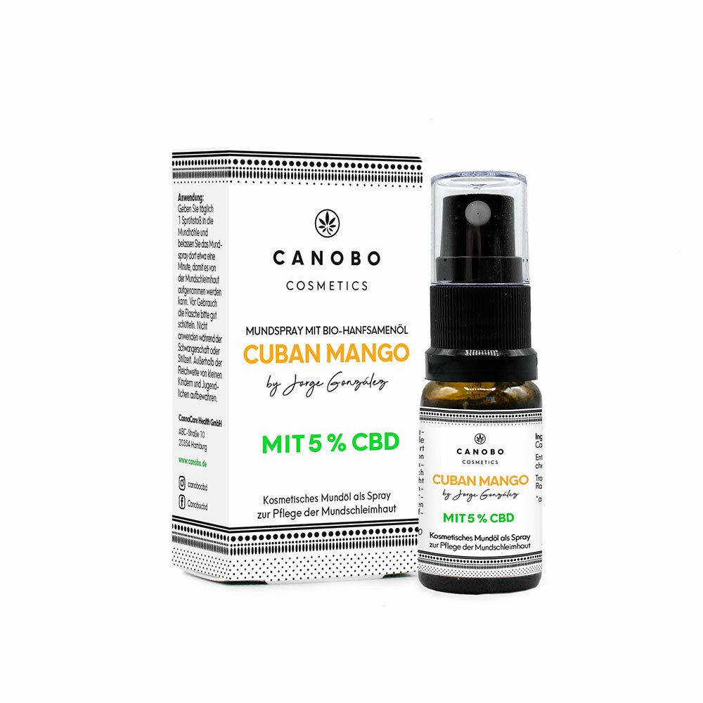 CANOBO Bio CBD 5% Cuban Mango Mundspray