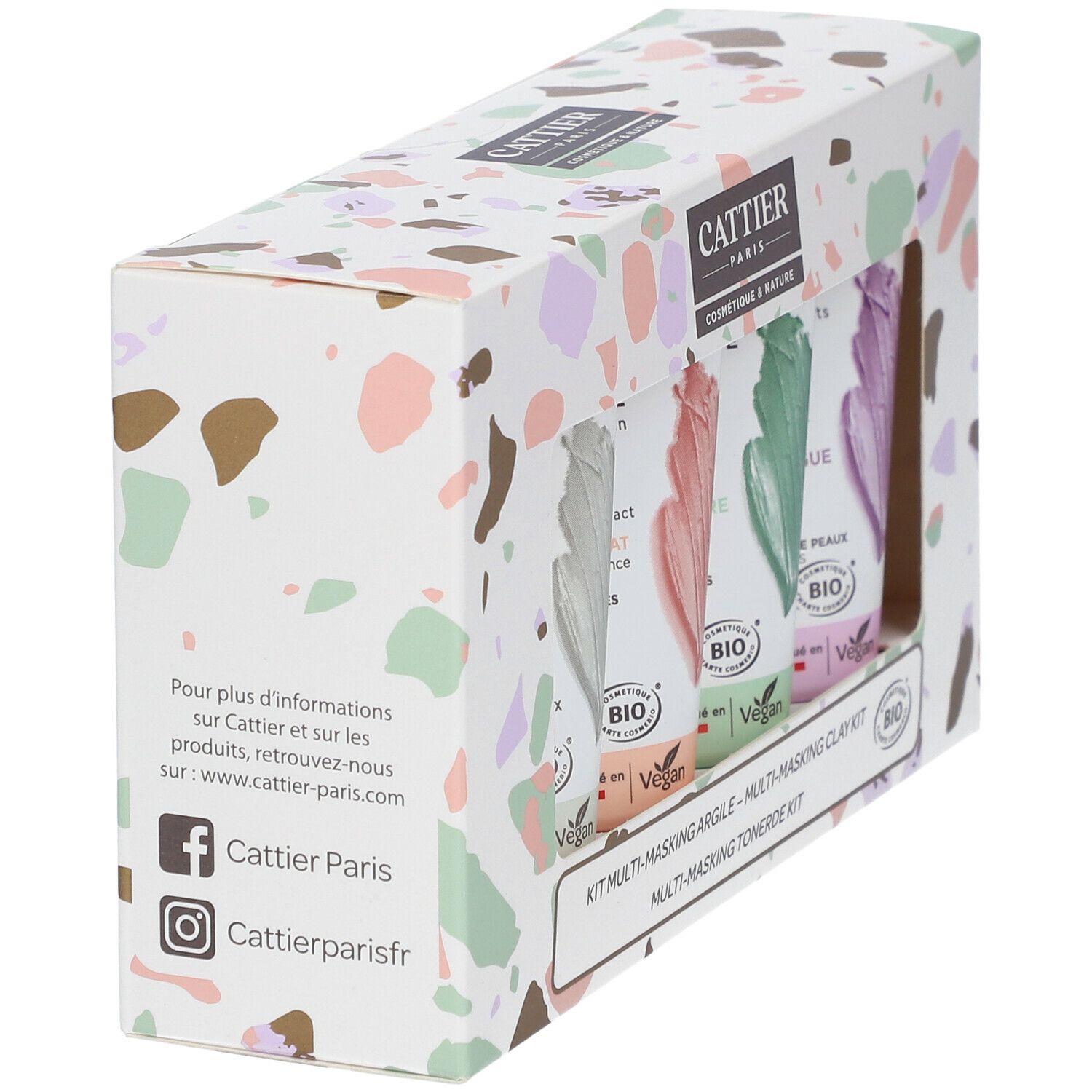 CATTIER Multi Masking Clay Kit