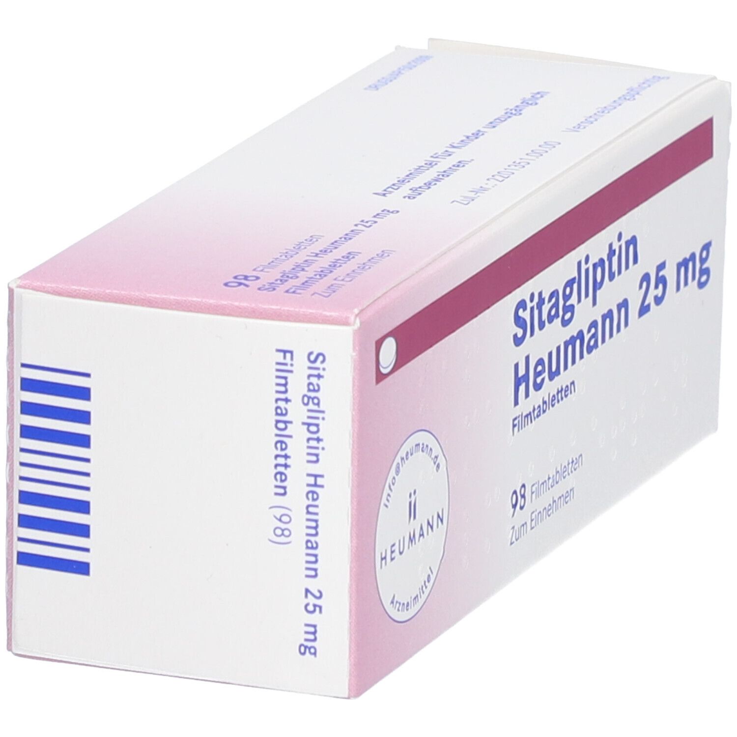 Sitagliptin Heumann 25 mg Filmtabletten 98 St