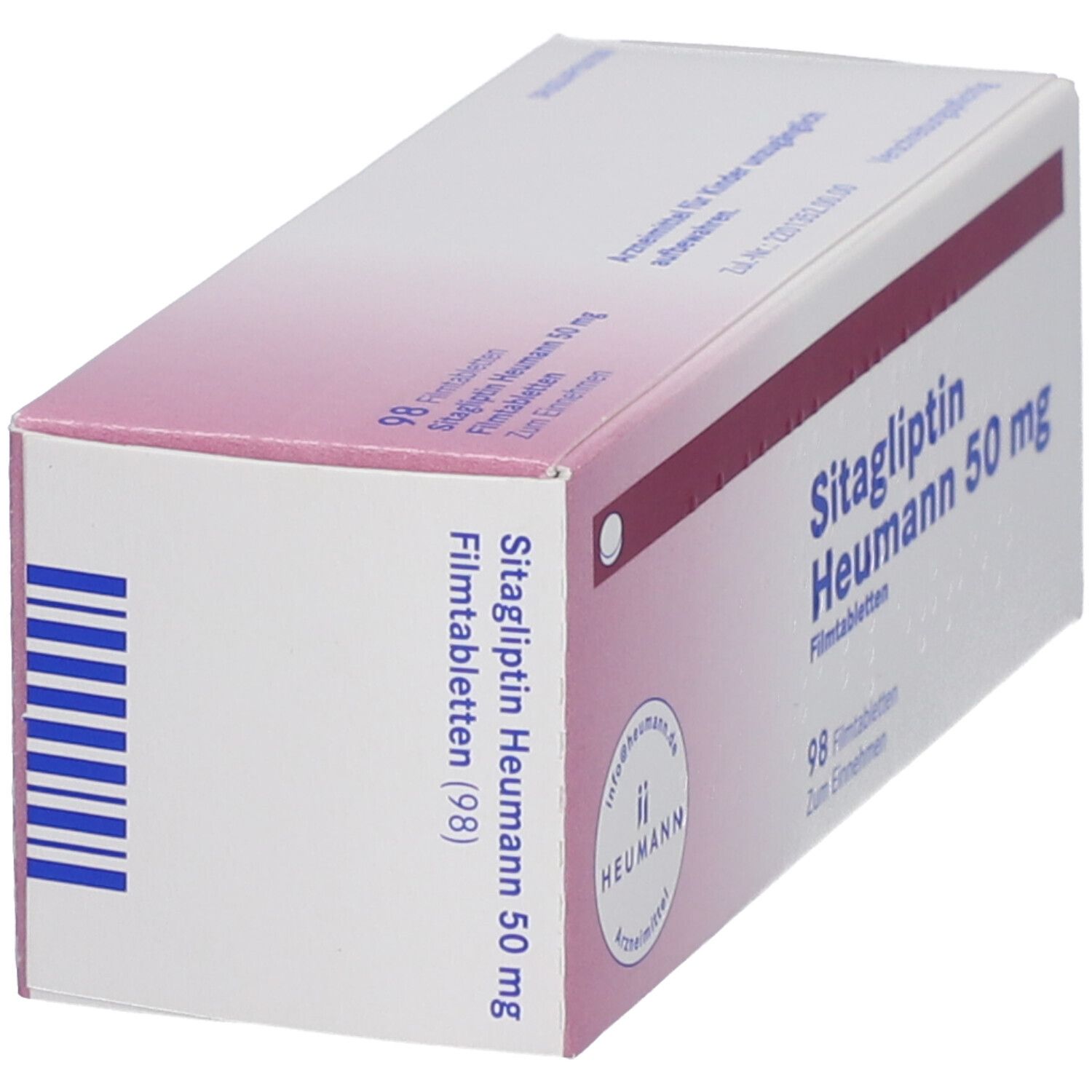 Sitagliptin Heumann 50 mg Filmtabletten 98 St