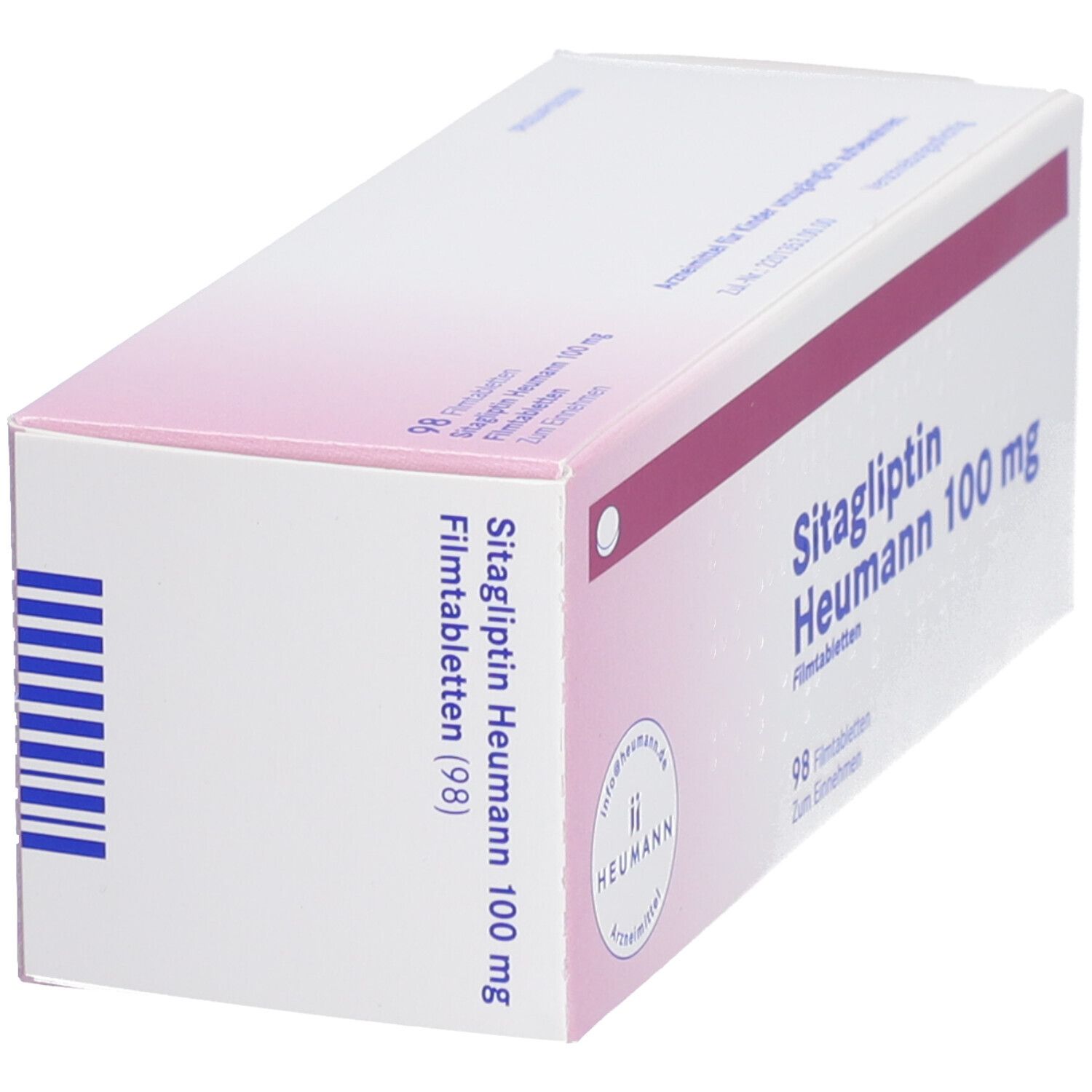 Sitagliptin Heumann 100 mg Filmtabletten 98 St