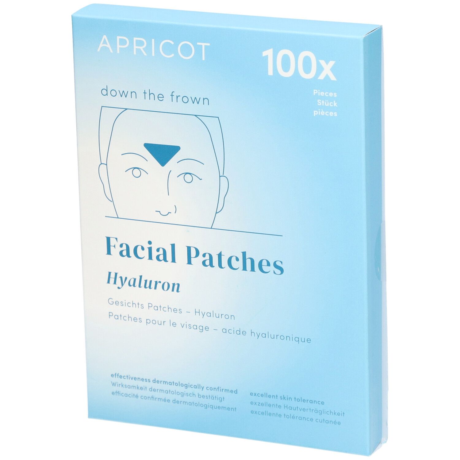 APRICOT Hyaluron Gesicht Patches