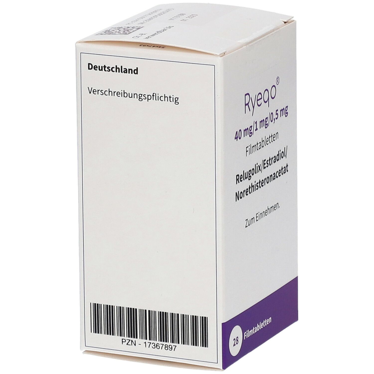 Ryeqo 40 mg/1 mg/0,5 mg Filmtabletten 28 St