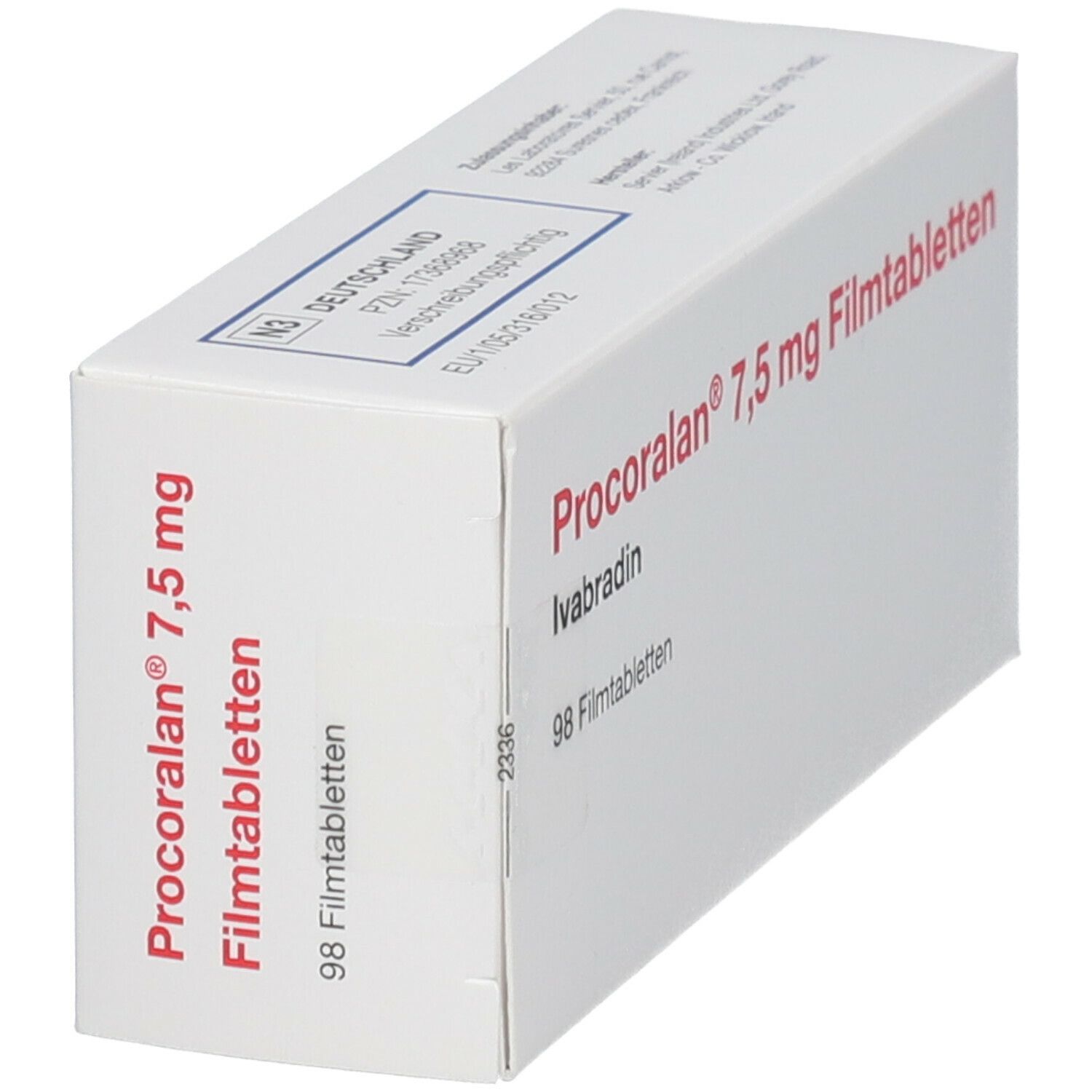 Procoralan 7,5 mg Filmtabletten 98 St