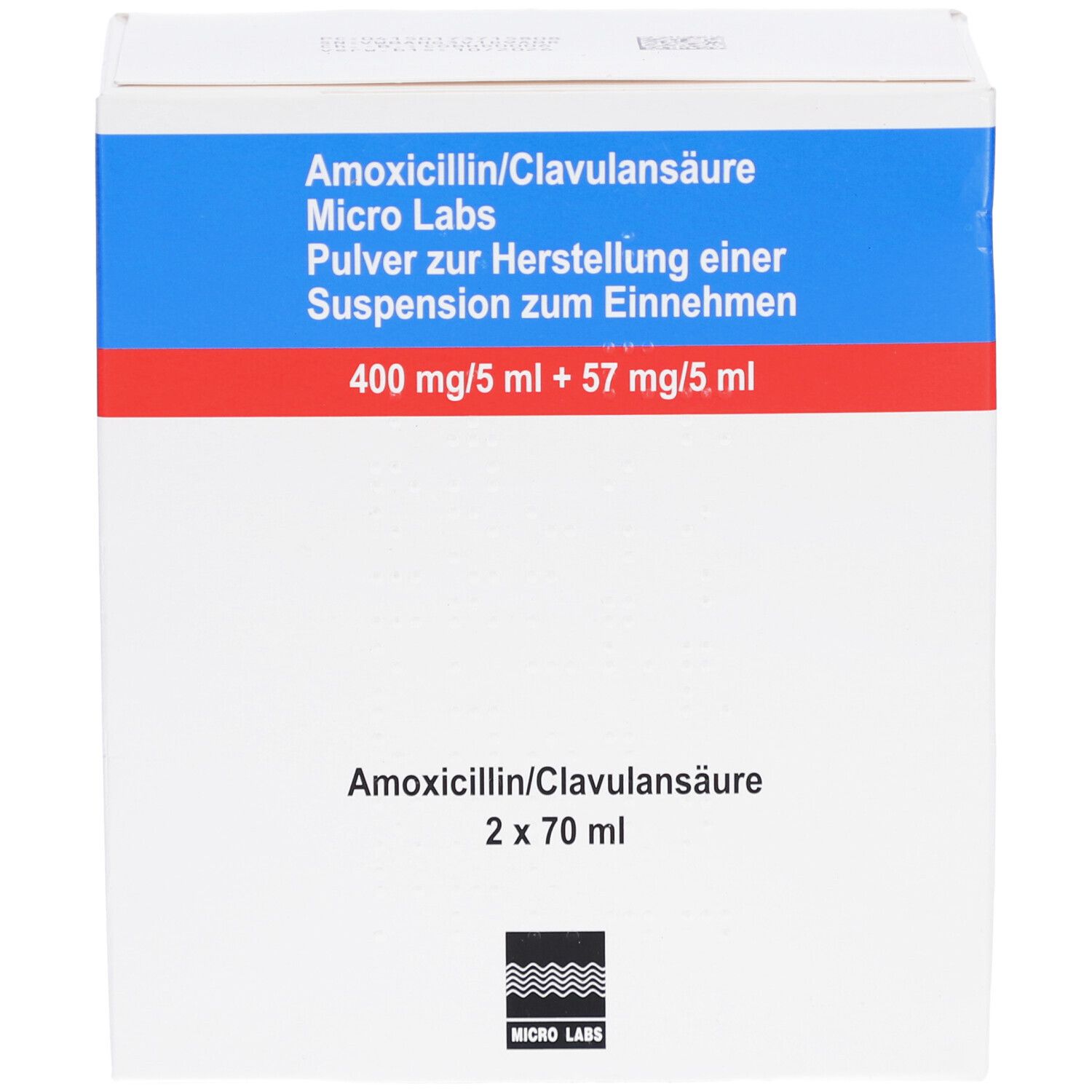 AMOXICILLIN/Clavulansäure Micro La.400/57mg/5ml