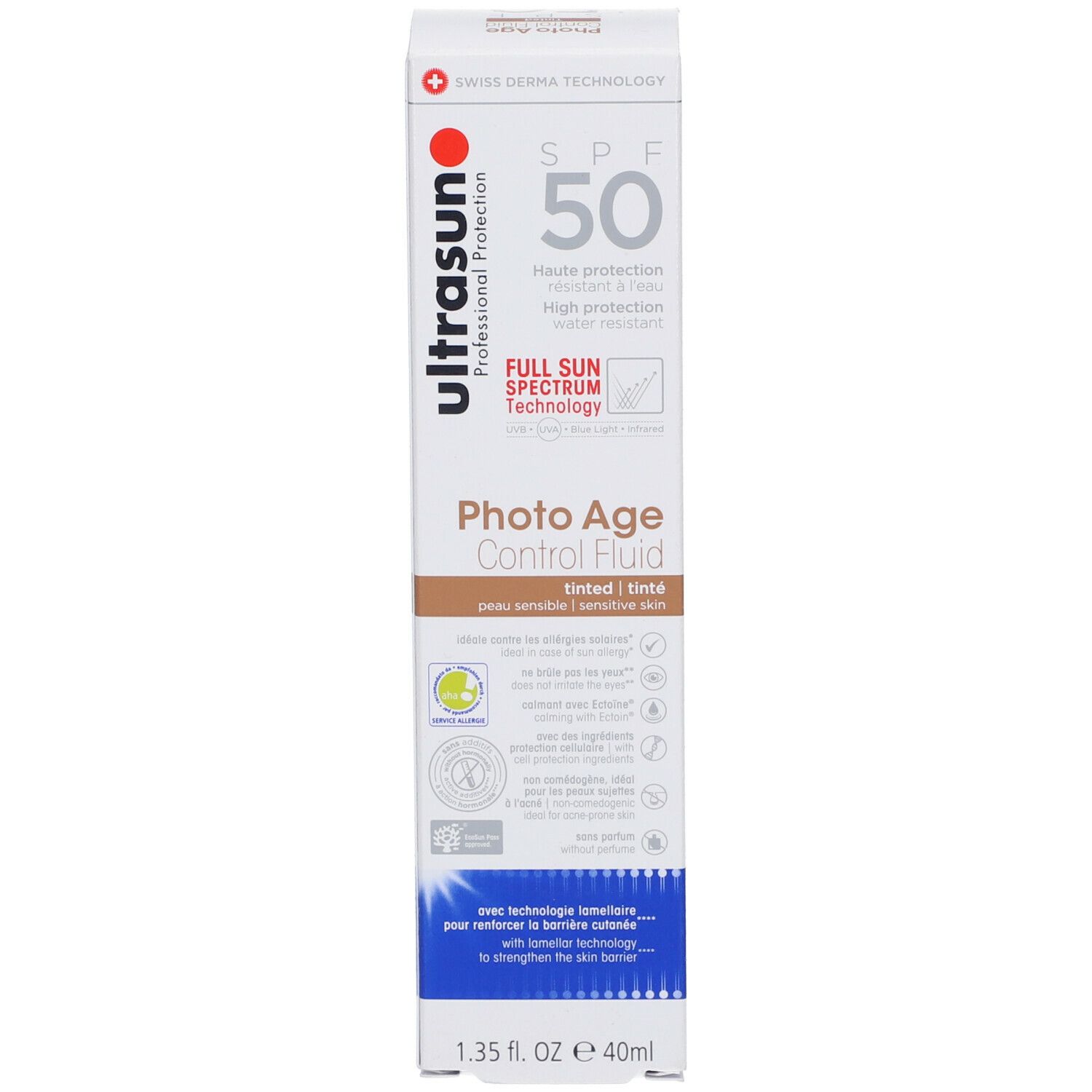 ultrasun Photo Age Control Fluid TINT SPF50