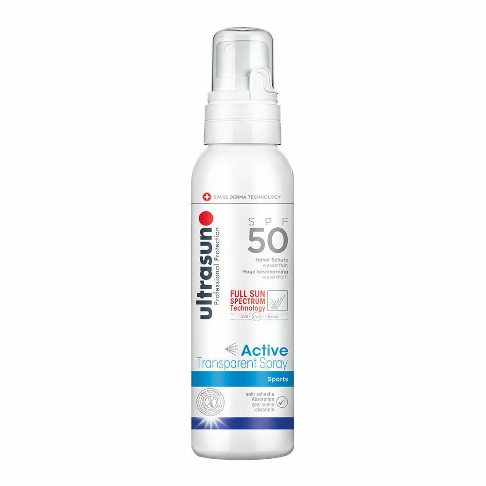 ultrasun Active Transparent Spray SPF50