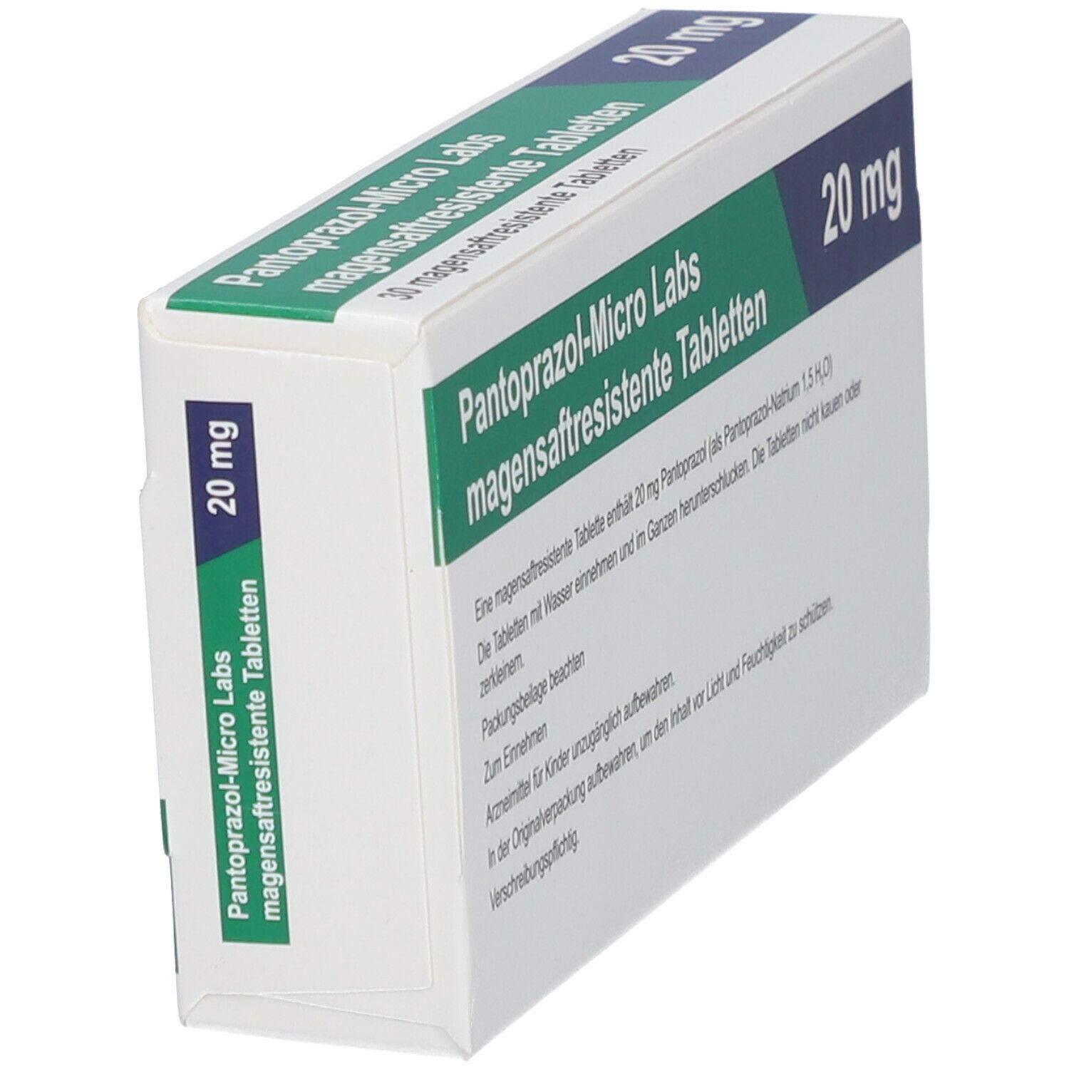 PANTOPRAZOL-Micro Labs 20 mg magensaftr.Tabletten