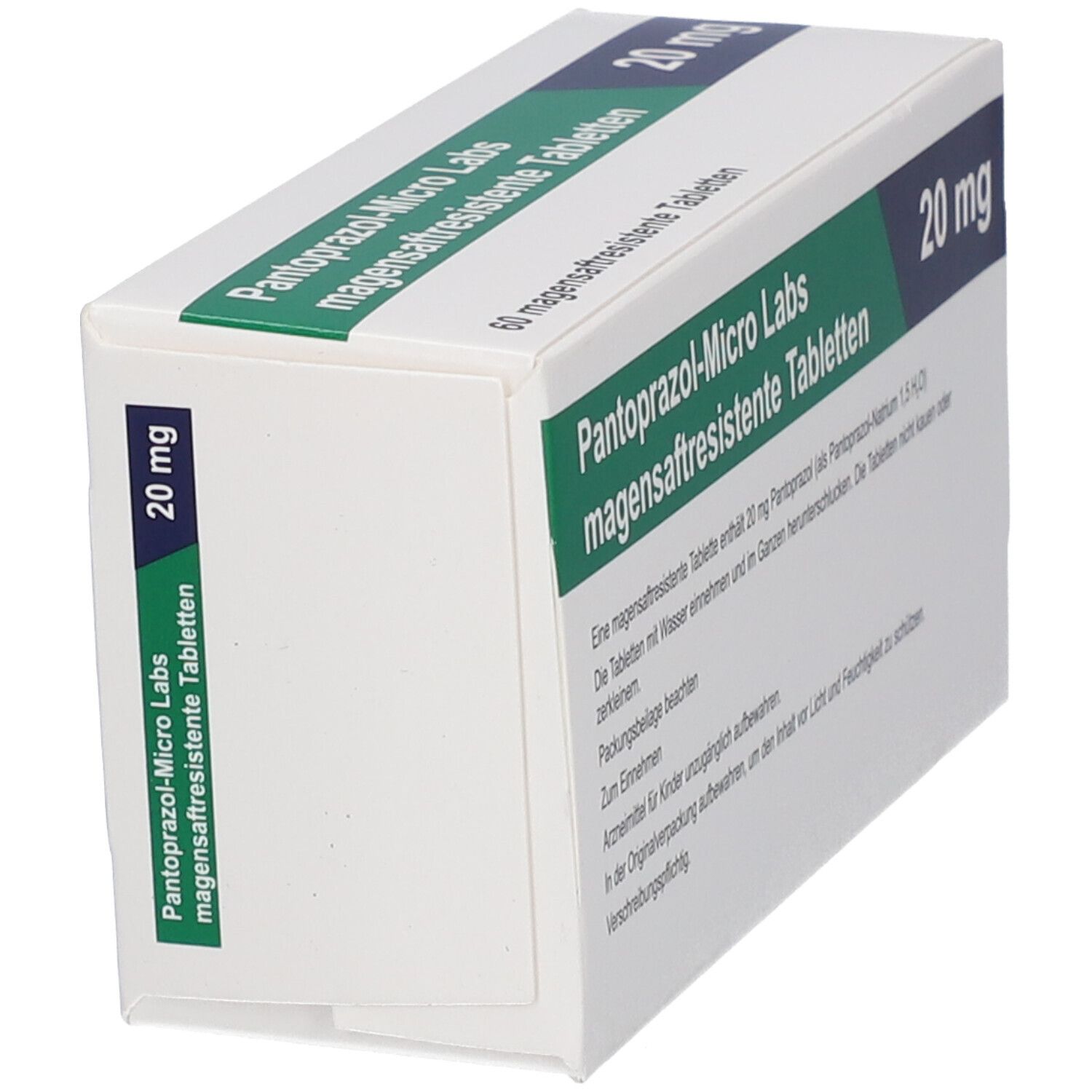 PANTOPRAZOL-Micro Labs 20 mg magensaftr.Tabletten