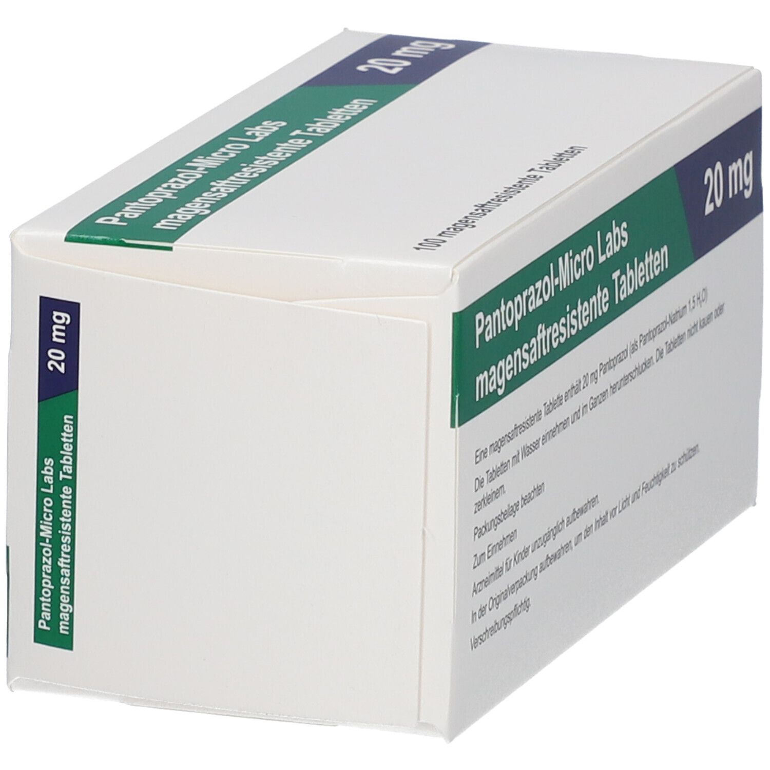 PANTOPRAZOL-Micro Labs 20 mg magensaftr.Tabletten
