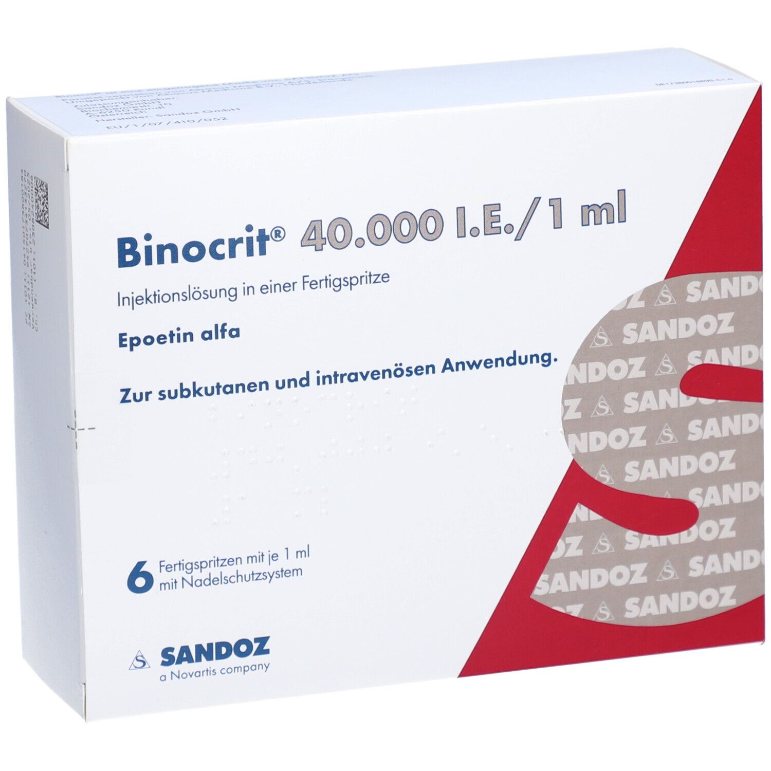 BINOCRIT 40.000 I.E./1 ml Inj.-Lsg.i.e.Fertigspr.