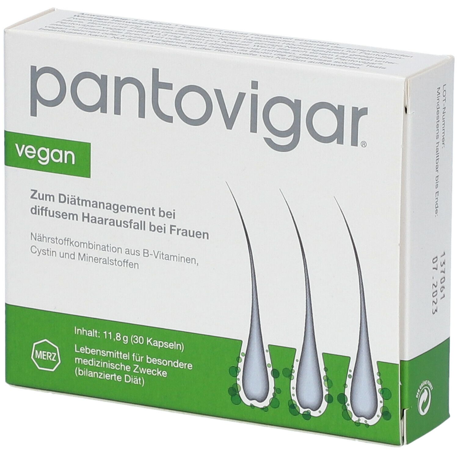 Pantovigar vegan Kapseln