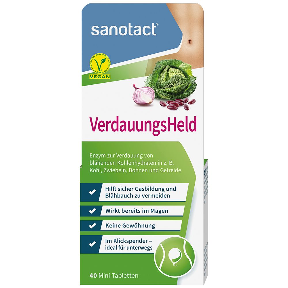 sanotact® VerdauungsHeld Mini-Tabs