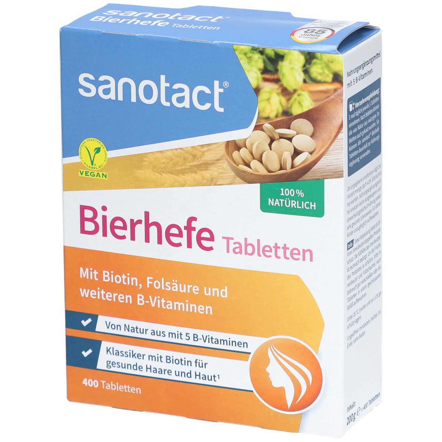 Sanotact Bierhefe Tabletten 200 g