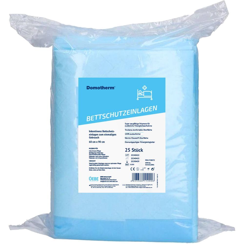 Domotherm Bettschutzeinlage 60x90cm 25 St Einlagen