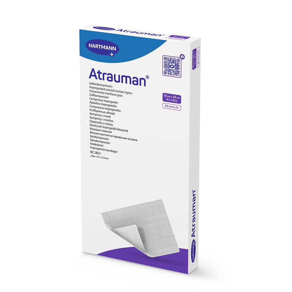 Atrauman 10x20 cm steril Kompressen 30 St