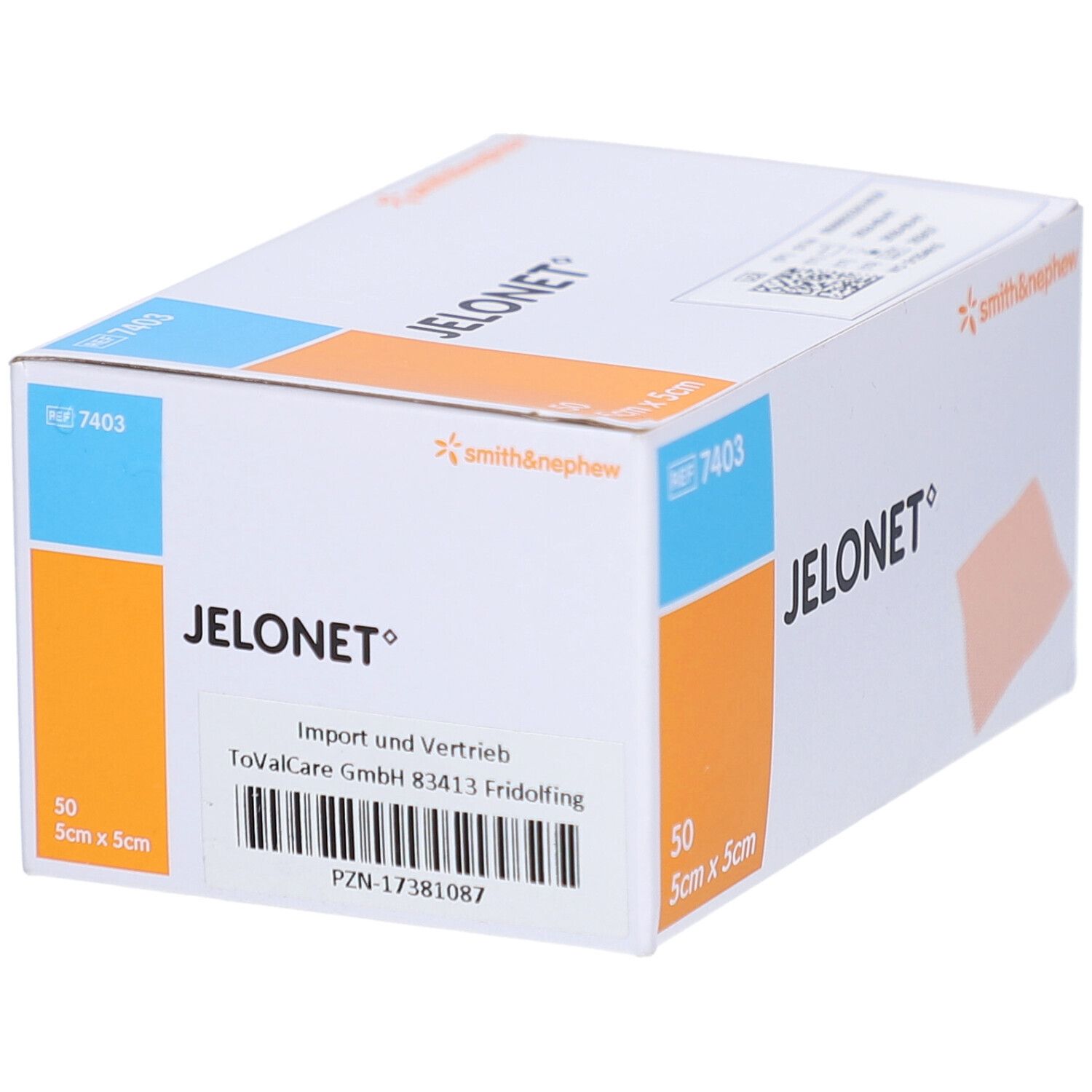 JELONET paraffinbeschichtete Gazeverband 5 x 5 cm