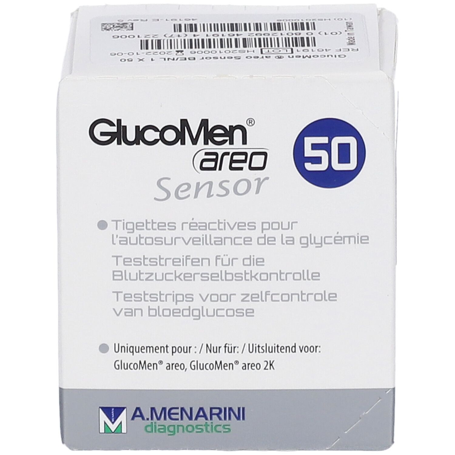 GlucoMen® areo Sensor Teststreifen