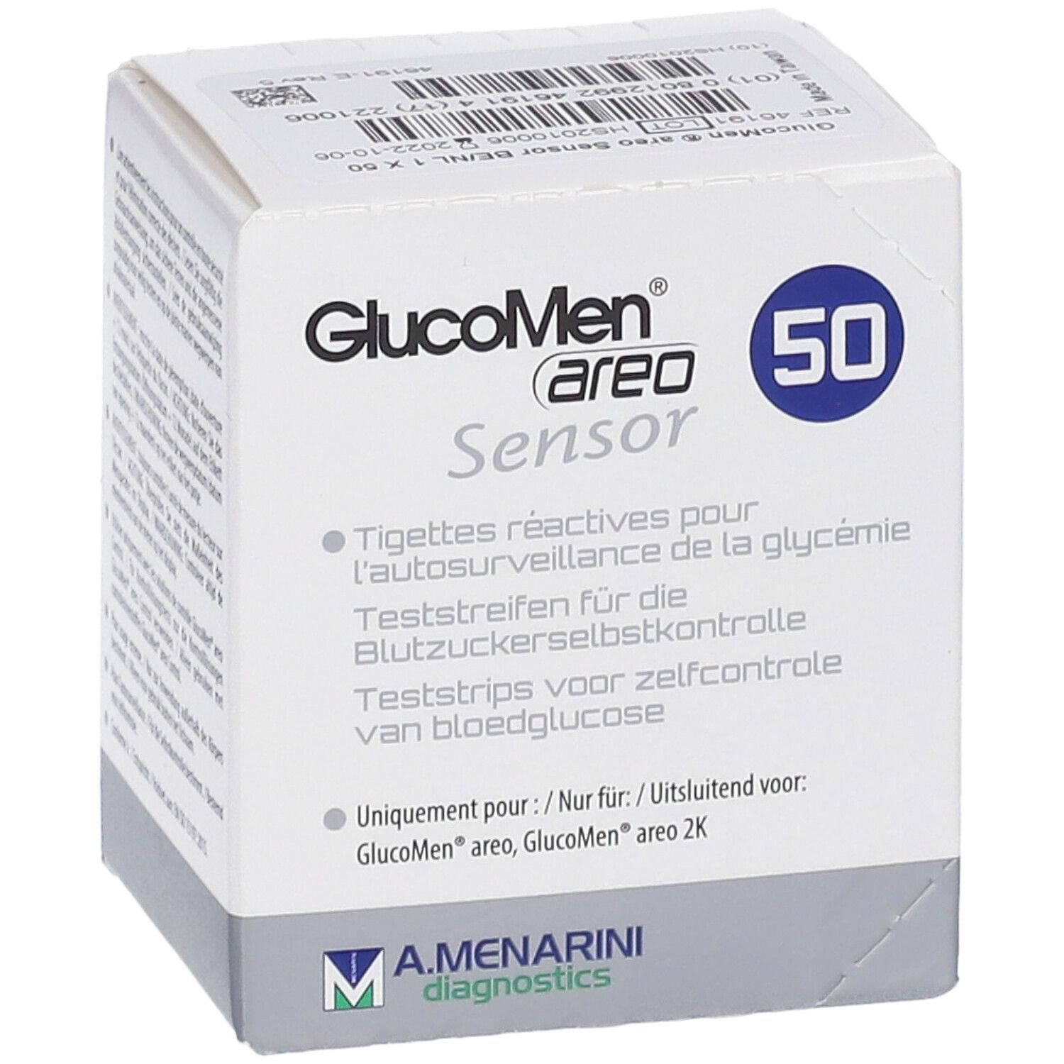 GlucoMen® areo Sensor Teststreifen