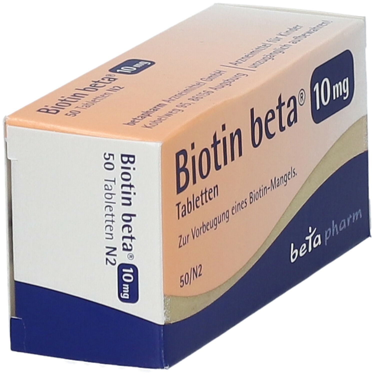 Biotin beta 10 mg Tabletten