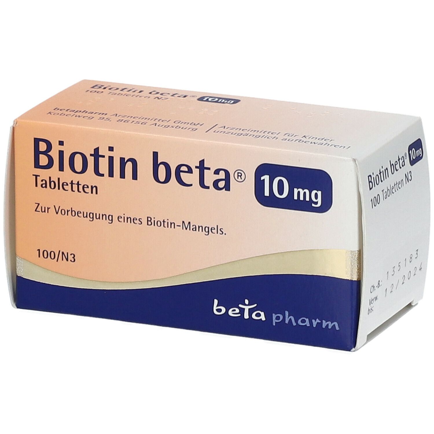 Biotin beta® 10 mg